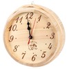 Niiyen Wooden Sauna Clock Steam Room Timer- Simple Wall Timer