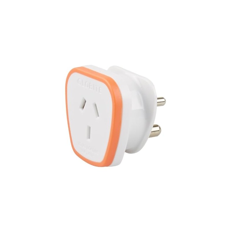 Globite Outbound India Travel Adaptor, White