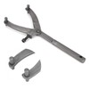 Terisass Adjustable Clutch Wrench Holder Spanner Wrench Set Removal Tools