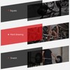 Weight Lifting Belt PU Leather Lumbar Back Support Thickened Powerlifting