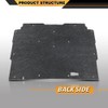 CNNELL Hood Insulation Pad 1/2" w/ Clips Compatible with Chevy