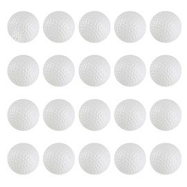 Pack of 26 White Golf Balls, 41 mm Golf Ball, Plastic Golf Balls, Golf Practice Ball, Golf Practice Ball, Golf Gifts for Men Women Golfer Gift Idea, Golf Accessories for Home Outdoor Indoor