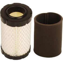 Filtro de aire con prefiltro de repuesto para 796031 594201 591334 Pre 797704 Compatible con limpiador aire para cortacésped MIU1303 GY21435 MIU13963