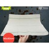 1 x MAAJ floor cloth/scouring cloth, white, 60 x 50
