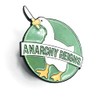 Anarchy Reigns Goose Crime Bad Duck Meme Metal Enamel Pin