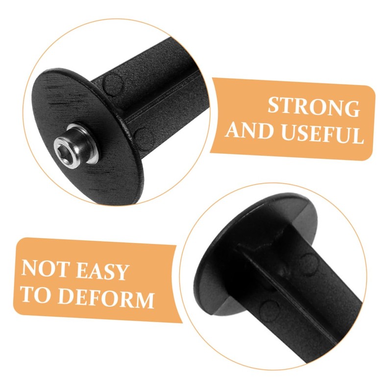 Abaodam 4Pcs Garden Ground Spikes for Outdoor Stake Lights Durable