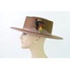 T's Luxury Fedora Wide Brim Hat