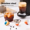 Reusable Coffee Pods Adapter, Stainless Steel Coffee Capsule Converter Holder,