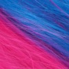 Long Straight Wigs Women Female Full Bangs Synthetic Hair Blue