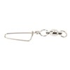 Broches Giratorios de Pesca, 20 Piezas de Acero Inoxidable de
