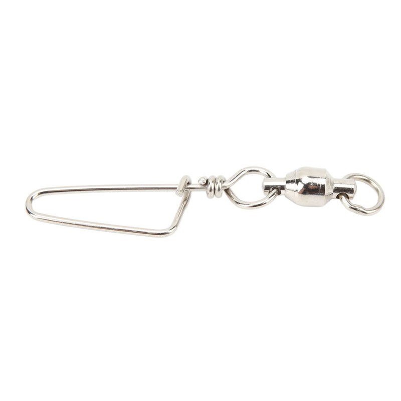 Broches Giratorios de Pesca, 20 Piezas de Acero Inoxidable de