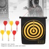 15in Magnetic Dart Board with 6 Dart Safety Magnet Doublesided