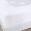 Box Spring Cover Queen Size, Elastic Fabric Wrap Around 4