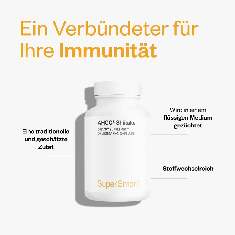 Shiitake (AHCC) - Strengthens the Immune System - Shiitake Mycelium