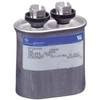 Genteq 27L566 Capacitor; Polypro Metallized; Cap 7.5 uF; Tol 6%; Vol-Rtg 370 AC; QC; Motor Run; Oval