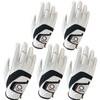 FINGER TEN Golf Gloves Men Right Hand Cabretta Leather Multipack