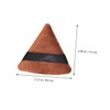 Baluue 4pcs Triangle Cotton Makeup Powder Puff for Loose and