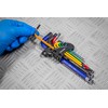 Sealey Premier 9pc Anti-Slip Long Ball-End Allen Key Hex Set