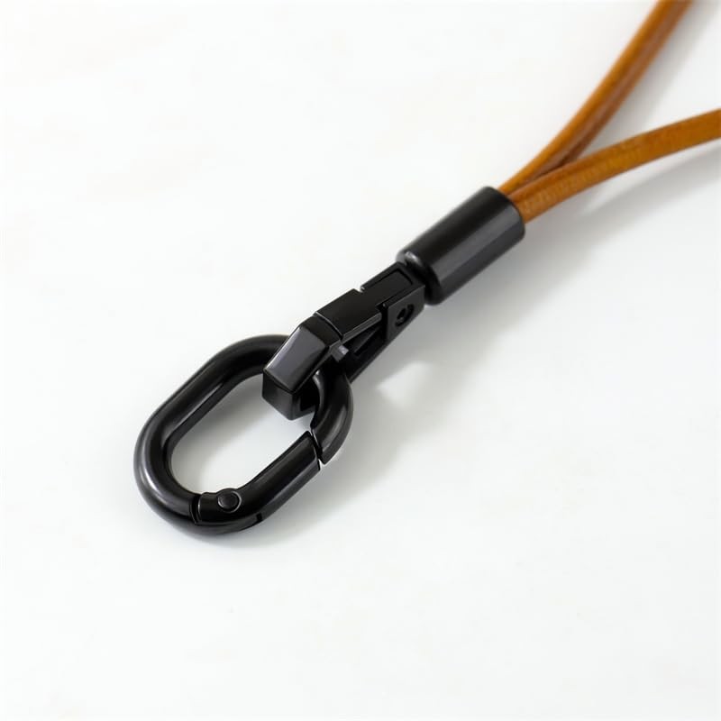 Tanjun Leather Key Chain, Genuine Leather, Belt Loop, Keychain, Key