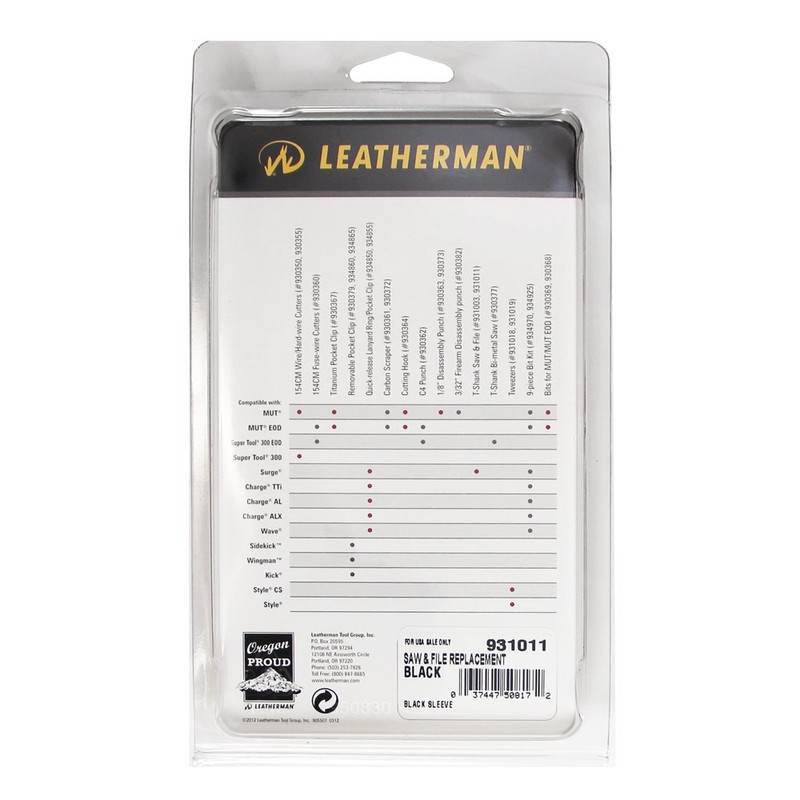 Leatherman Saw and File - Suitable for Surge model
