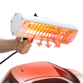 DATOUBOSS Infrared Paint Curing Lamp 1000W Shortwave Infrared Heat Lamp for Car Body Repair Paint Curing Systems, Portable Infrared Paint Curing Lamp, Heat Lamps for Paint Booth