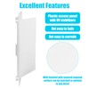 Teqooza 8x12 inch Plastic Access Panel for Drywall Ceiling Reinforced