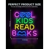 Lumoonosity Cool Kids Read Books Neon Sign - Reading Neon