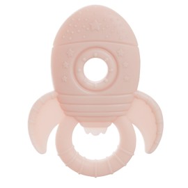 YOOTADO Baby Teething Toys for Babies 0-6 Months, Baby Teethers for Babies 3-6 6-12 Months Silicone Baby Chew Toys Gifts for Must Haves, BPA Free Rocket