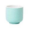 Naumukuma-chan Workshop Teacup Tea Ceremony, 1.6 Inches, Celadon, Plain, Porceladon,