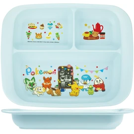 スケーター(Skater) ベビー食器 ランチプレート 子供用 抗菌 プラスチック製 470ml ポケットモンスター XP7AG-A