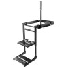 AA Products Inc. Foldable Tailgate Ladder Rack with Two Step