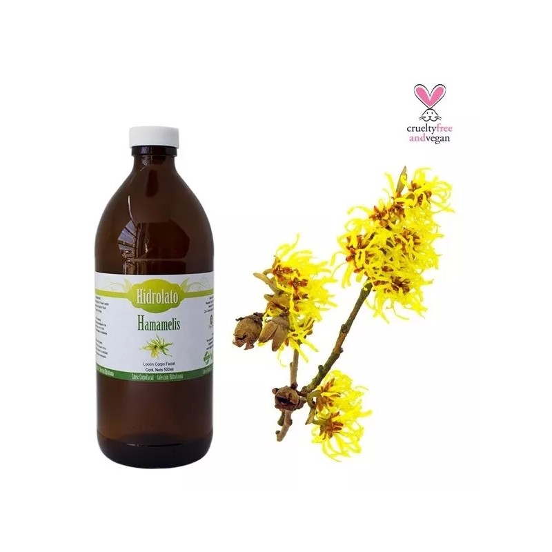 Nuestra Tierra Cosmética Ancestral Hidrolato De Hamamelis Orgánico- Astringente-500ml