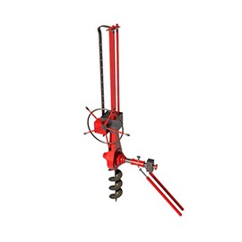 Ground Drill Post Hole Earth Auger Plans - Homemade Soil Digger
