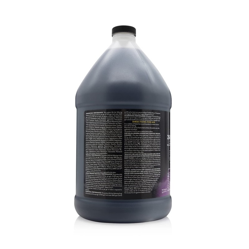 Petology 256:1 Disinfectant, 1 Gallon - Liquid Concentrate Disinfectant and