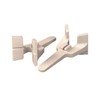 Bon 11-289 Cast Aluminum Bricklayer's Corner Blocks, Sold in Pairs