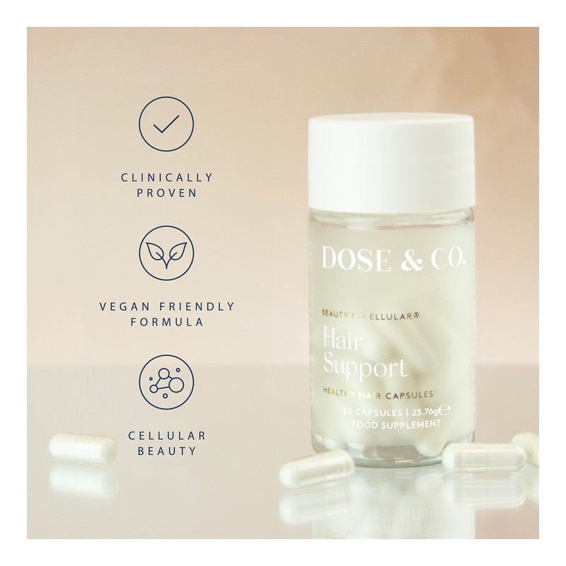 Dose & Co Hair & Scalp Support 30 Capsules