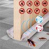 Emoly Under Door Draft Stopper,Improved Adjustable Double Draft Noise Blocker