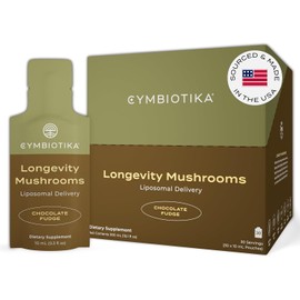 CAMRIER- CYMBIOTIKA Suplemento Liposomal de Champiñón con Melena de León, Cola de Pavo, Vitaminas B, Cordyceps y Reis