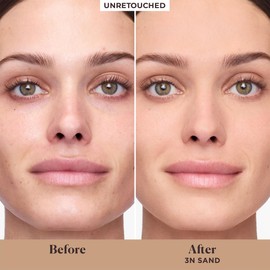 Laura Mercier Tinted Moisturizer Blurred Matte with SPF 30, 24HR+ Shine Control & Longwear, Oil-Free, Sheer to Light, Buildable Coverage, Blurs the Look of Pores, Skin Tint, 3N Sand​ Mini Size