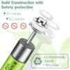 GENYESTAR AA Solar Light Rechargeable Batteries NIMH 600mAh 1.2V Double