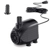 NFESOLAR Submersible Water Pump 120GPH, Ultra Quiet Submersible Pump with