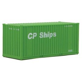 Walthers HO Scale ~ New 2025 ~ CP Ships 20' Corrugated Container ~ 949-8010