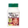 Nature's Plus Hair Skin and Nails, 60 Τabs