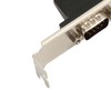 2 Port PCI Express RS232 DB9 Serial Port Card PCIe