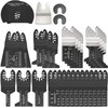 31Pcs Oscillating Saw Blades Multitool Blades Universal Oscillating Tool Blades