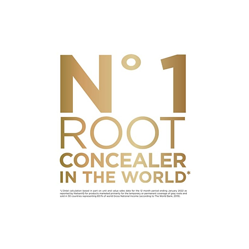 L'Oreal Paris Hair Color Root Cover Up Hair Dye Black