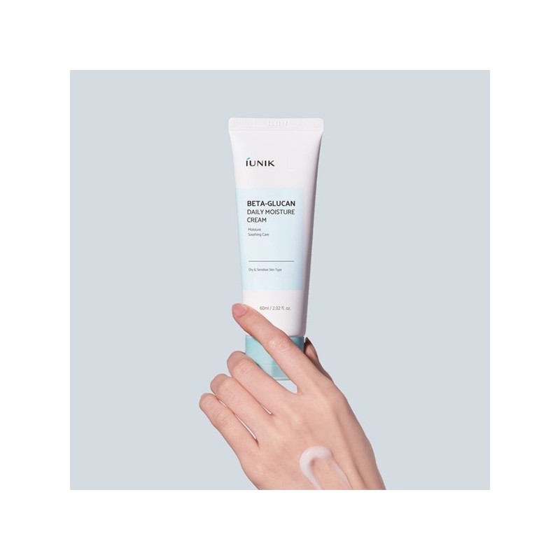 IUNIQUE 아이유닉 베타글루칸 데일리 모이스처 크림 60ml IUnique Beta Glucan