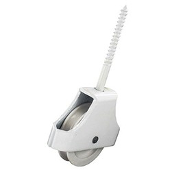 Single Washing Line Screw in Pulley Cord Wheel - 45mm