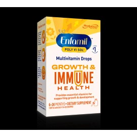 Enfamil Tri Vi Sol Vitamin A C & D Supplement Gluten Free Liquid Formula 50ml