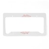 CafePress He is Risen Aluminum License Plate Frame, License Tag